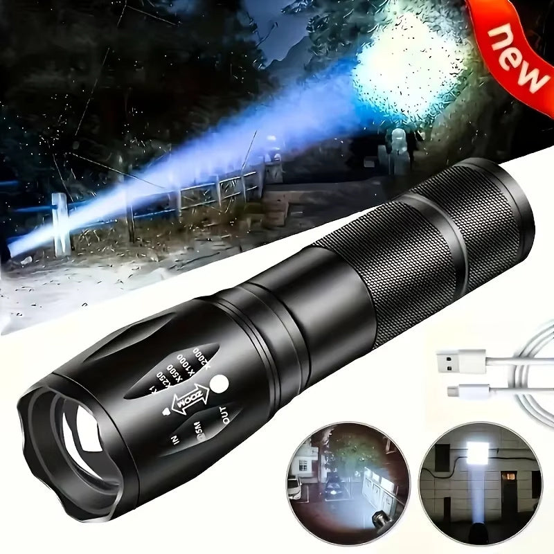 HÖG EFFEKTIV LED FICKLAMPA(VATTENTÄT)
