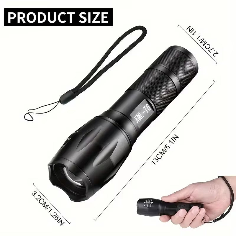 HÖG EFFEKTIV LED FICKLAMPA(VATTENTÄT)